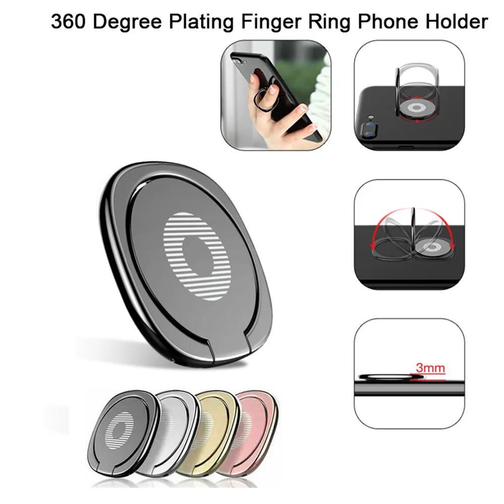 Pop Socket Grip - 360 ° Anel de dedo rotativo