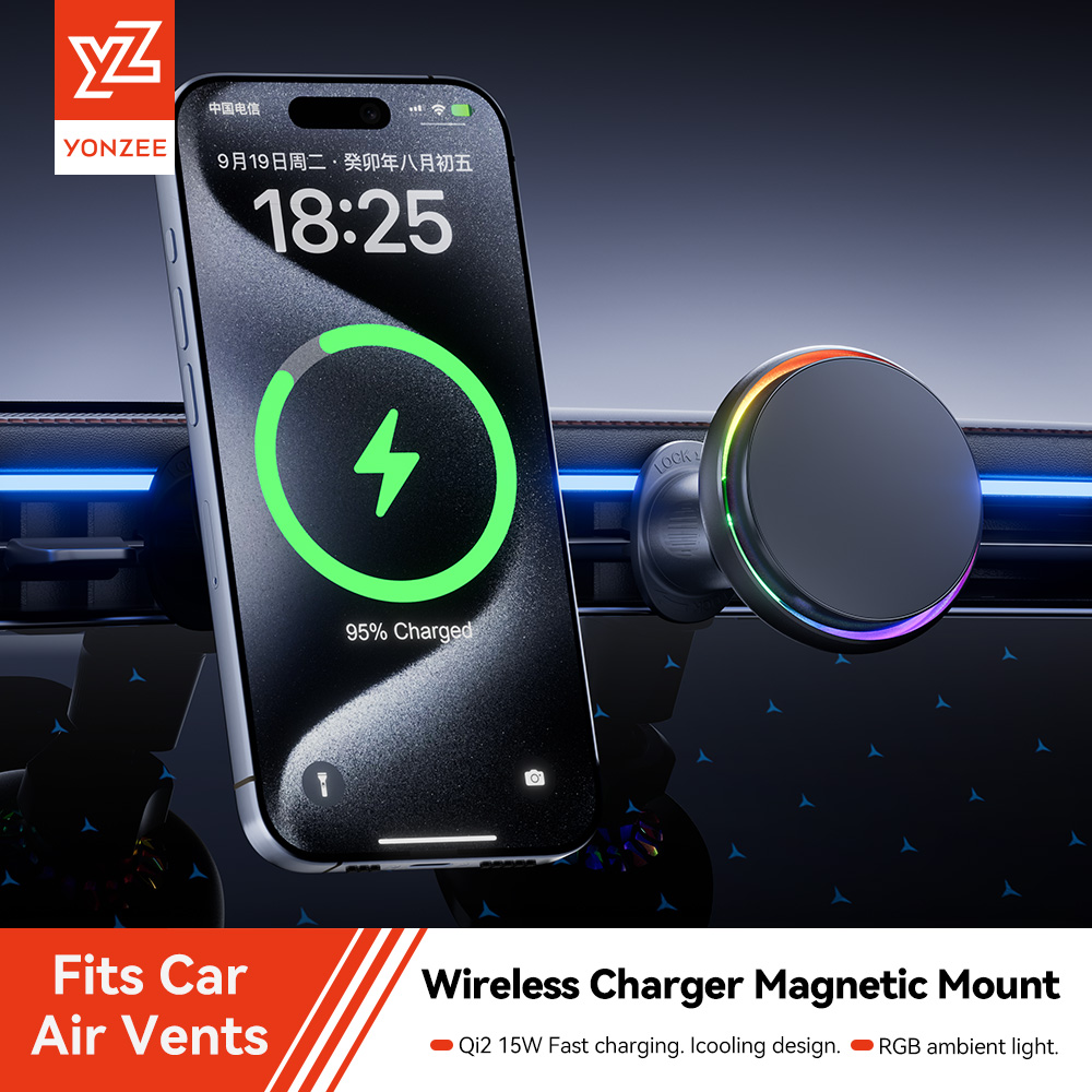 Yz rgb carregador magnético se - Qi2 Phone Accessories avaliação e preço