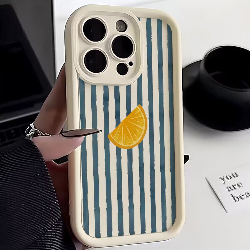 Listrado limão fatia padrão ca - Xo Phone Accessories avaliação e preço