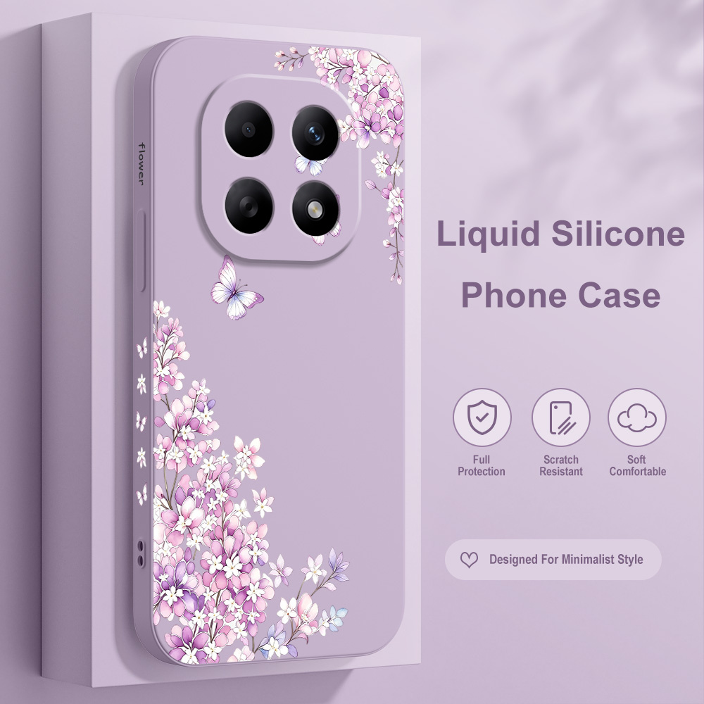 Capa de Telefone Floral Violet - Xiaomi Redmi Note 13 avaliação e preço