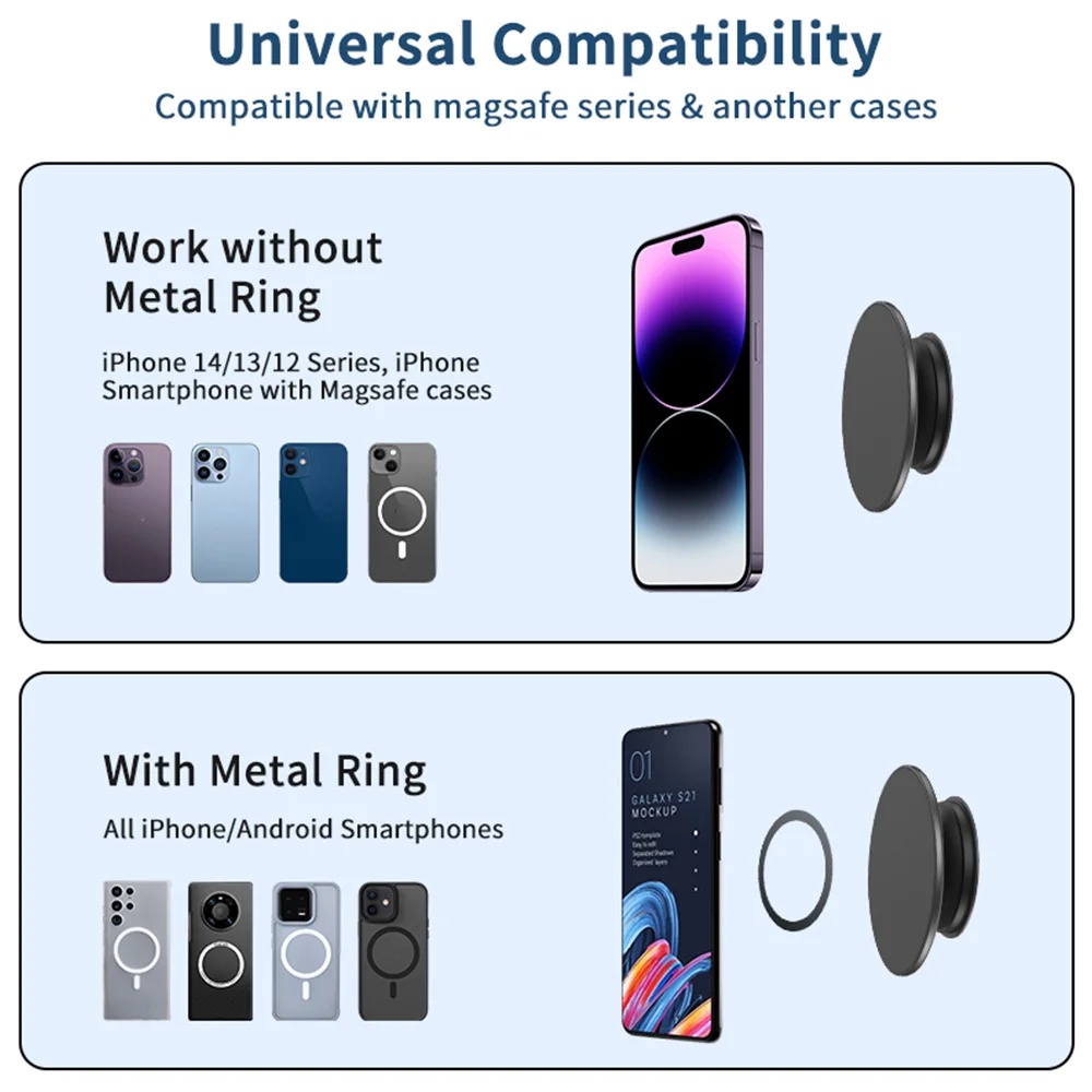 Suporte magnético dobrável par - Pop Socket Grip avaliação e preço