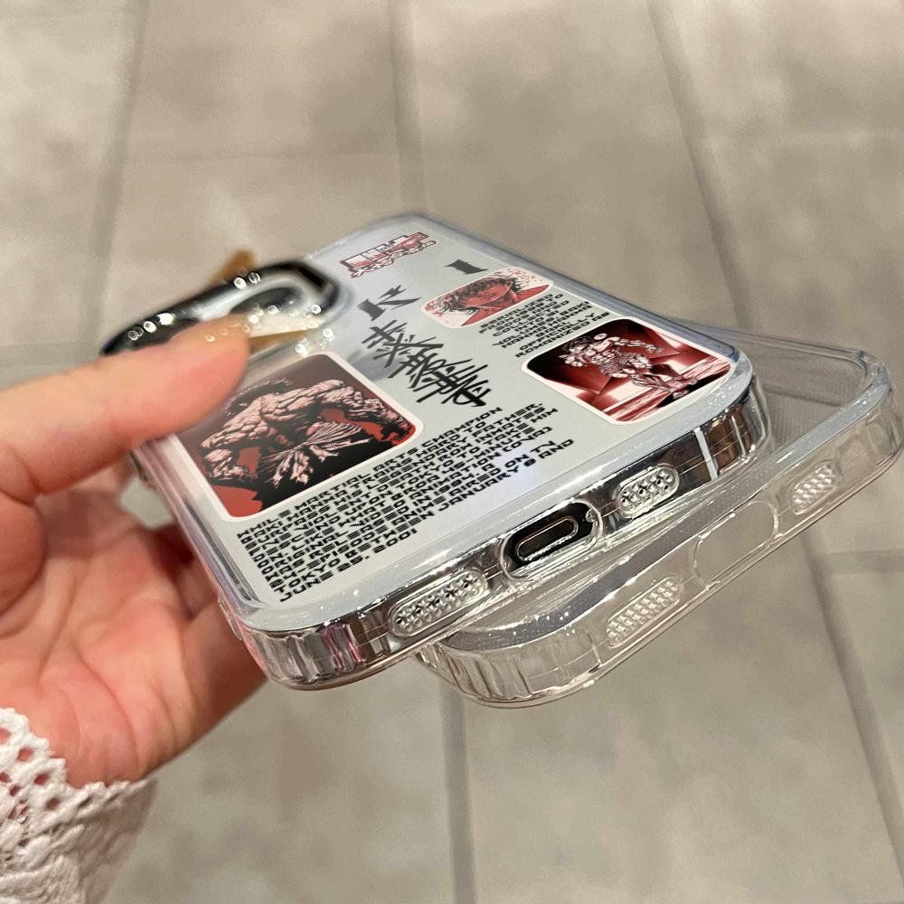Capa de Celular Cool B-Baki Ha - Phone Case Clear avaliação e preço