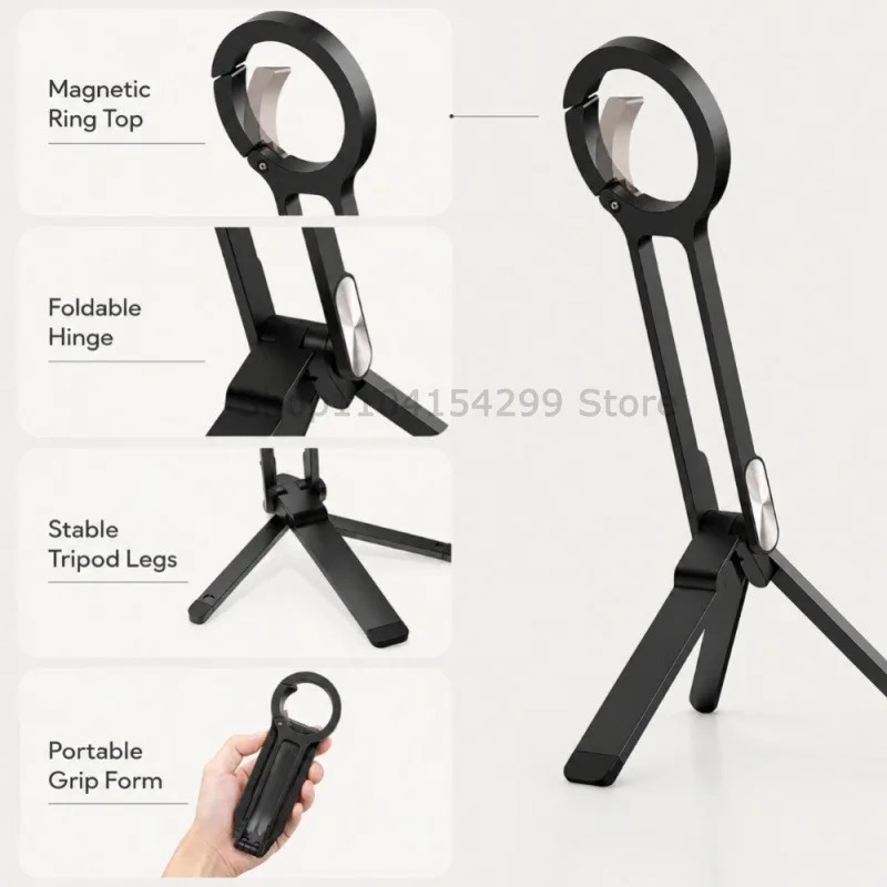 Suporte de tripé magnético dob - Selfie Stick Tripod avaliação e preço