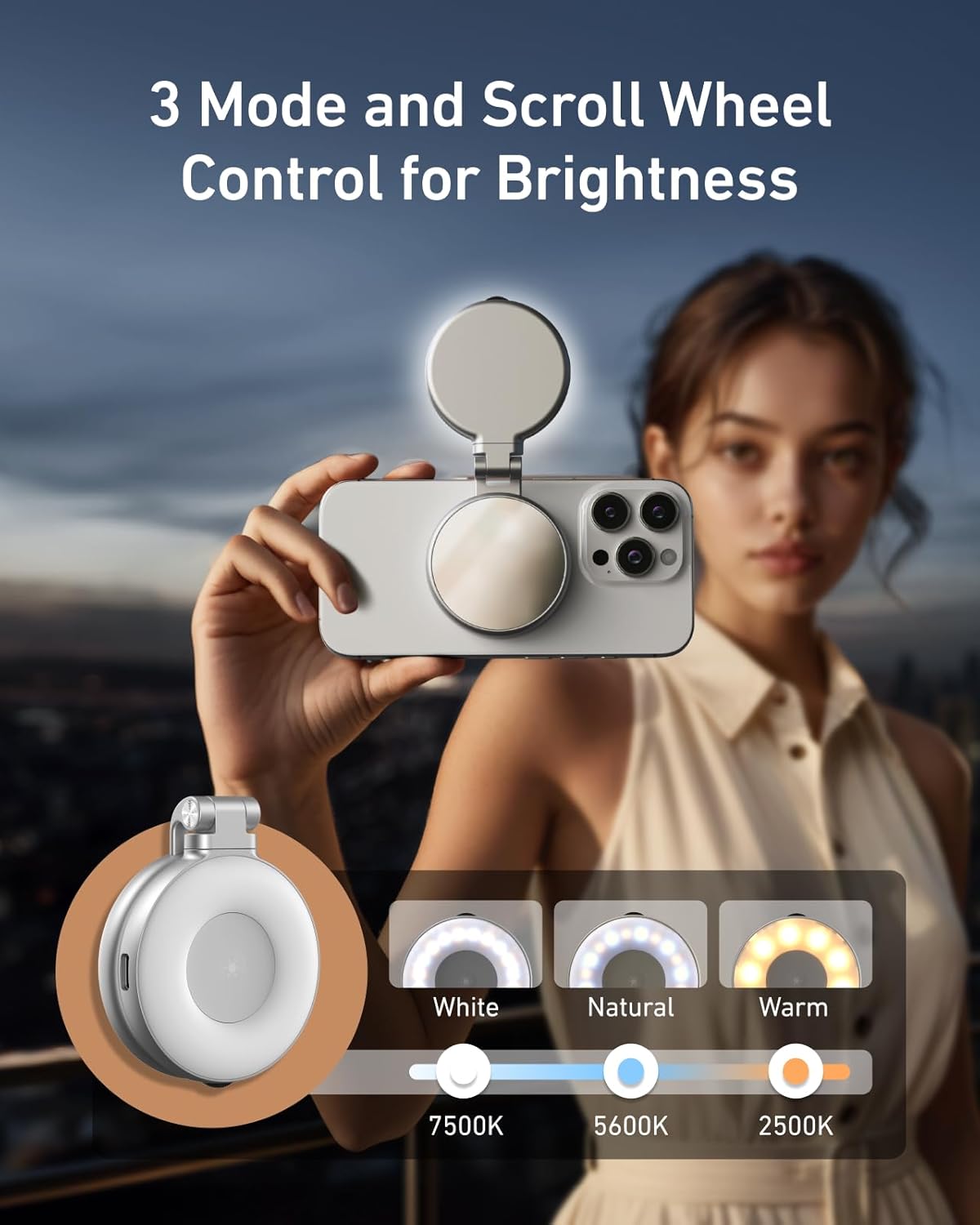 Kit de Luz Magnética para Self - Phone Accessories Kit avaliação e preço