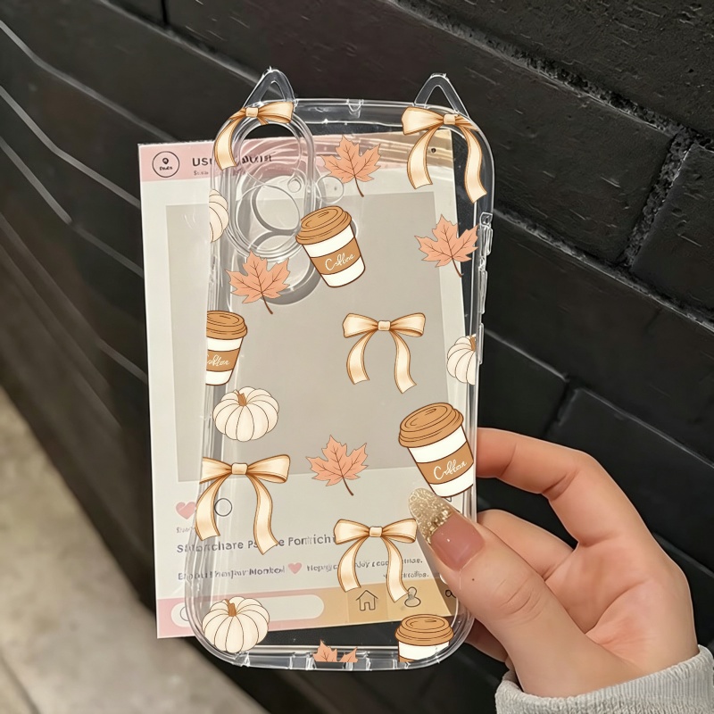 Capa de Telefone com Padrão de - Phone Case Clear avaliação e preço