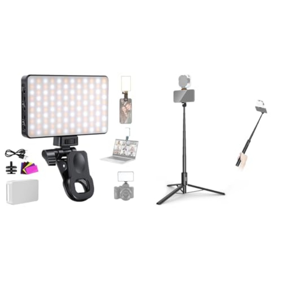 Luz LED para Selfie Basics BL1 - Selfie Stick Tripod avaliação e preço