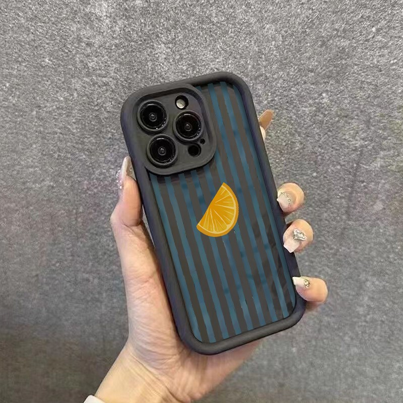 Listrado limão fatia padrão ca - Xo Phone Accessories avaliação e preço