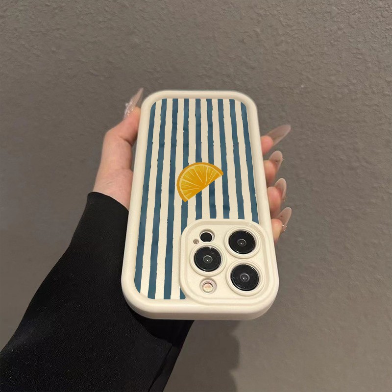 Listrado limão fatia padrão ca - Xo Phone Accessories avaliação e preço