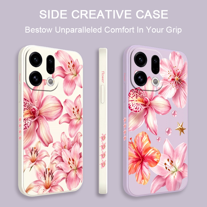 Capa de Telefone com Flores de - Oppo Reno 12 avaliação e preço